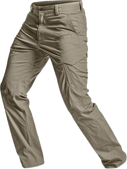 Men's Quick Dry Tactical Pants, Water Resistant Outdoor Pants