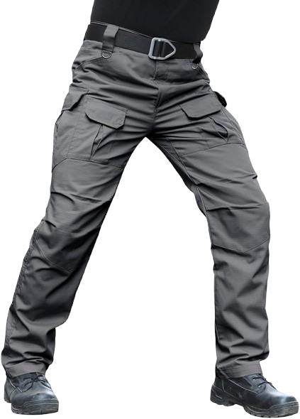 Men's Stretch Tactical Pants Water Resistant Ripstop Cargo Pants Outdoor