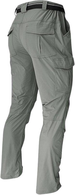 Men's Quick Dry Tactical Pants, Water Resistant Outdoor Pants